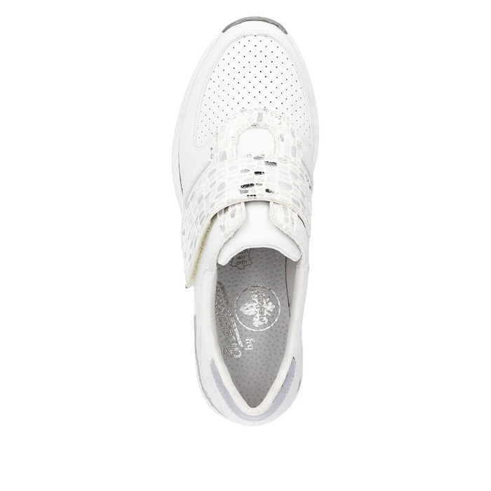 Rieker velcros n4354 blanc6796402_4