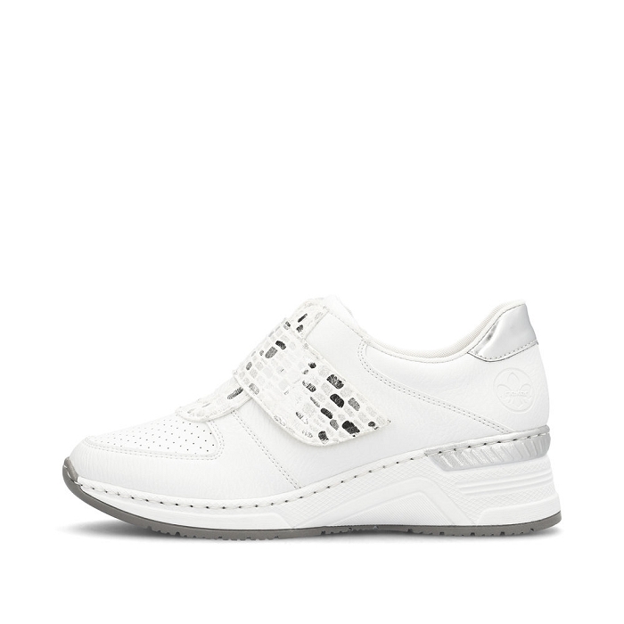 Rieker velcros n4354 blanc6796402_5