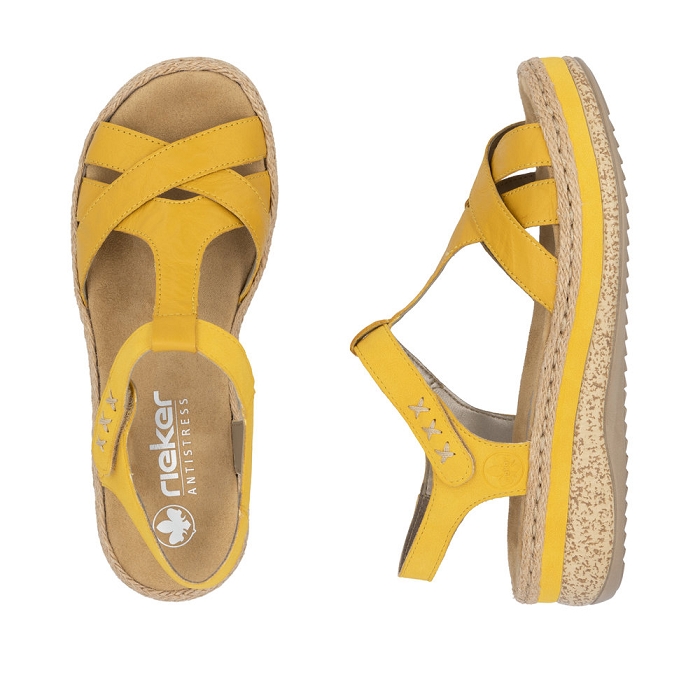 Rieker nu pieds v0919 jaune6797801_6