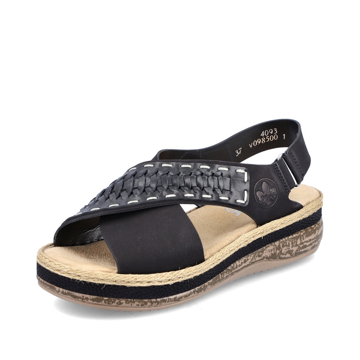 Rieker nu pieds v0985 noir