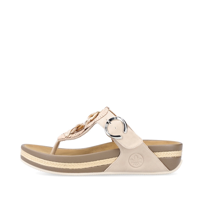 Rieker mule v1498 beige6798401_5