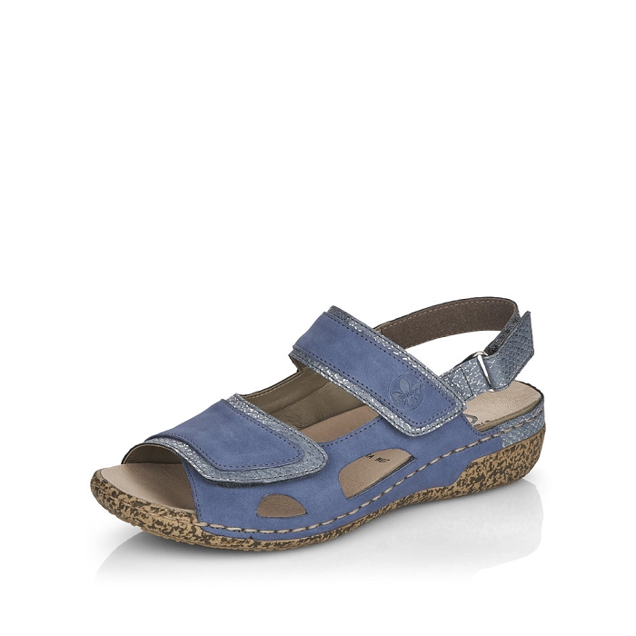 Rieker nu pieds v7284 bleu