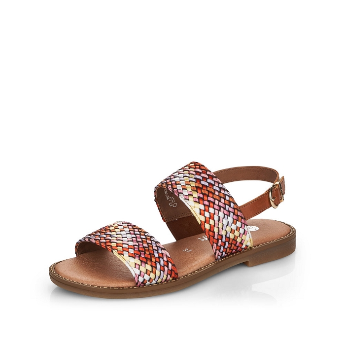 Remonte nu pieds d3665 multicolore