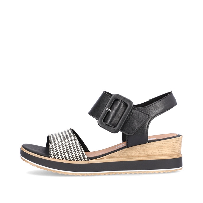 Remonte nu pieds d6453 noir6805603_5