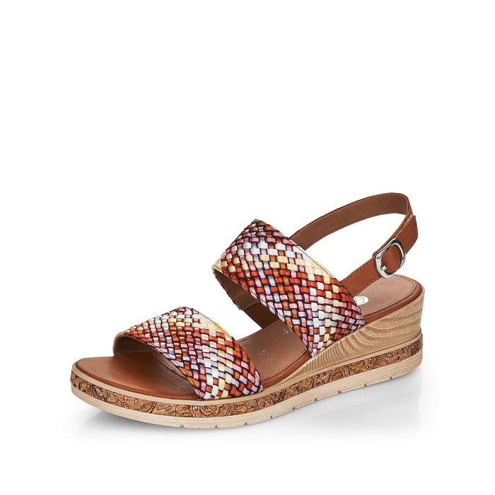 Remonte nu pieds d3059 multicolore