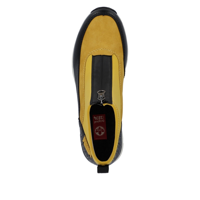 Rieker bottine n6352 jaune6844706_4