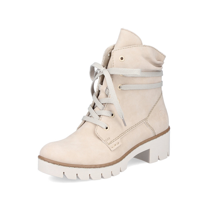 Rieker bottine x5717 beige