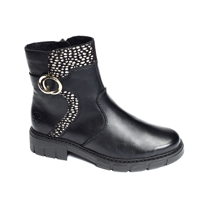 Rieker bottine z3586 noir