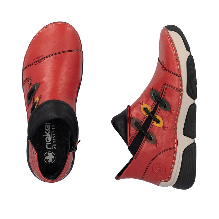 Rieker bottine 45983 rouge6847602_6
