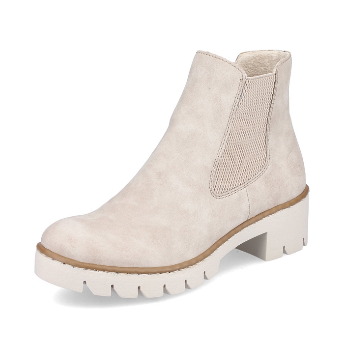 Rieker bottine x5772 beige