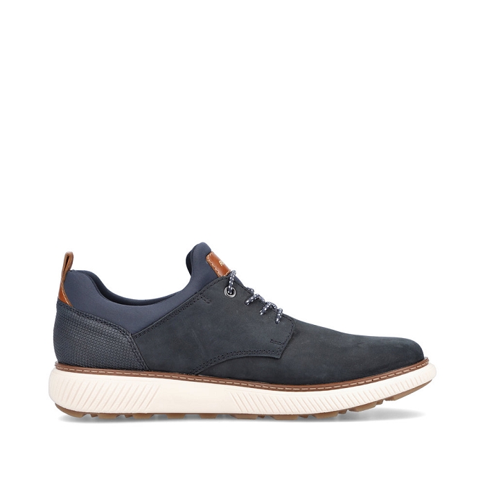 Rieker derbies b3360 bleu6850401_2