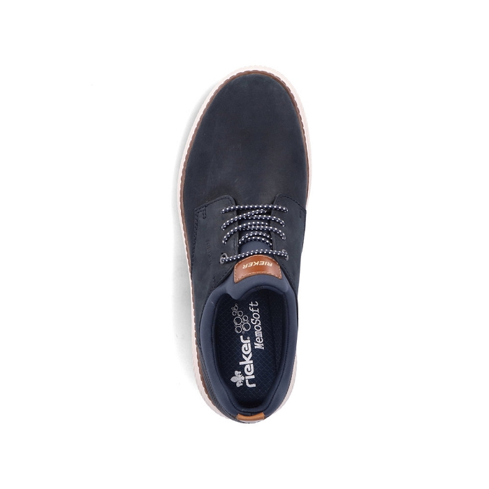 Rieker derbies b3360 bleu6850401_4