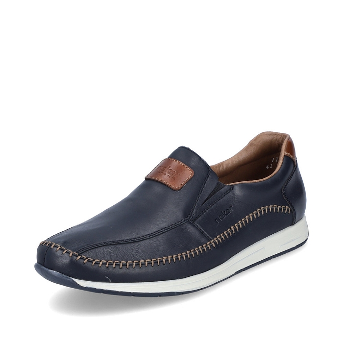 Rieker mocassin 11962 bleu