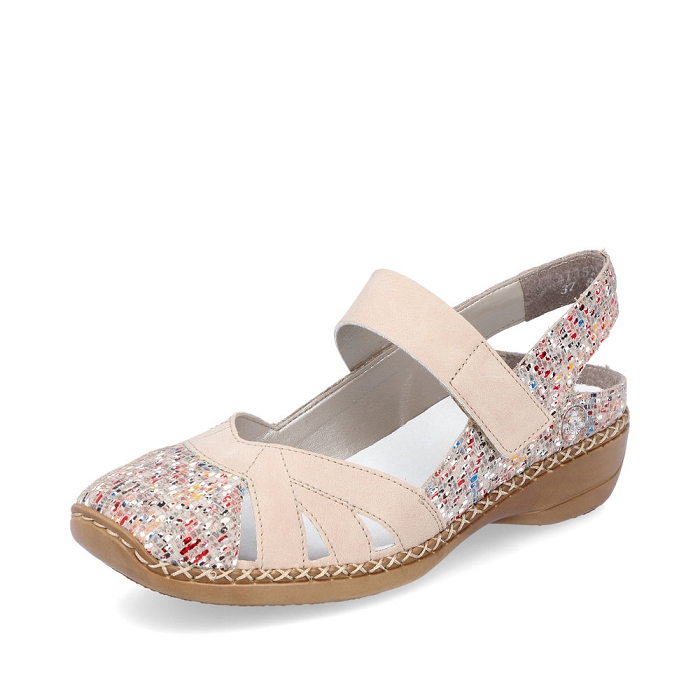 Rieker ballerine 41352 multicolore