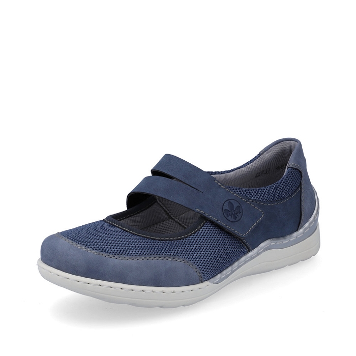 Rieker ballerine 48953 bleu