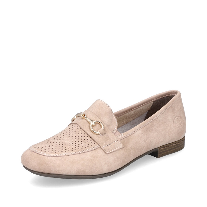 Rieker mocassin 51760 rose