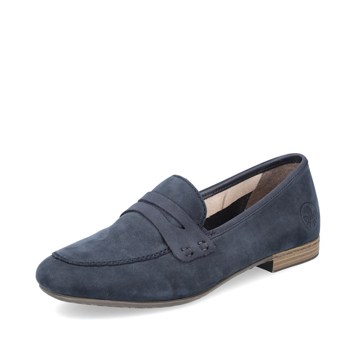 Rieker mocassin 51762 bleu