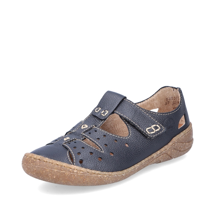 Rieker ballerine 54555 bleu