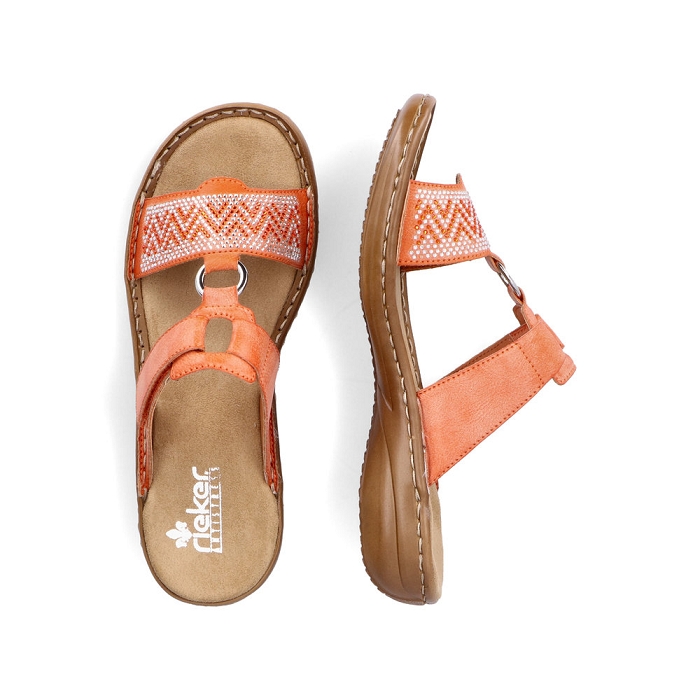 Rieker mule 60898 orange6922601_6