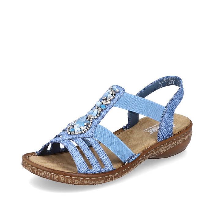 Rieker nu pieds 62858 bleu