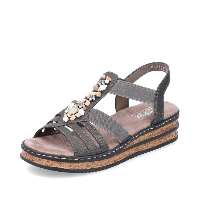 Rieker nu pieds 62949 gris