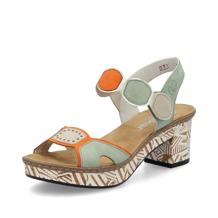 Rieker nu pieds 63876 multicolore