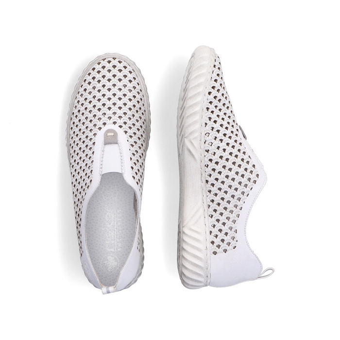 Rieker mocassin n0965 blanc6926601_6