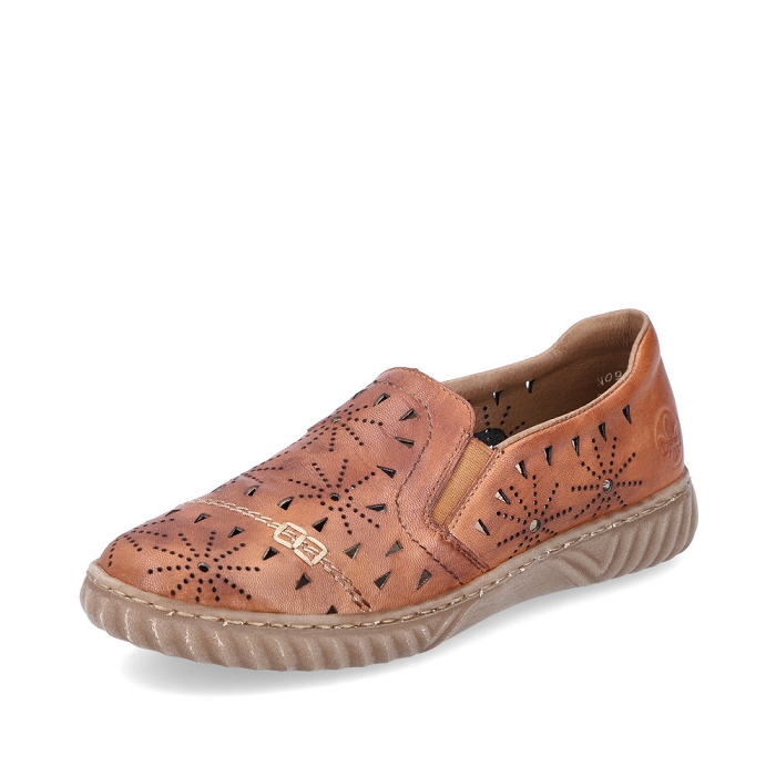 Rieker mocassin n0967 brun