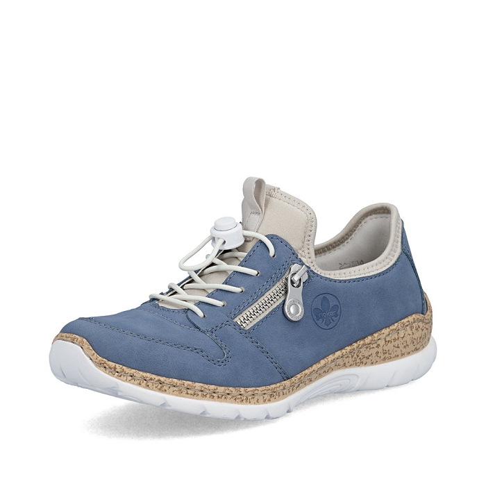 Rieker basket n42g0 bleu