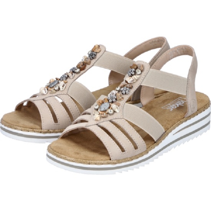 Rieker nu pieds v0649 beige