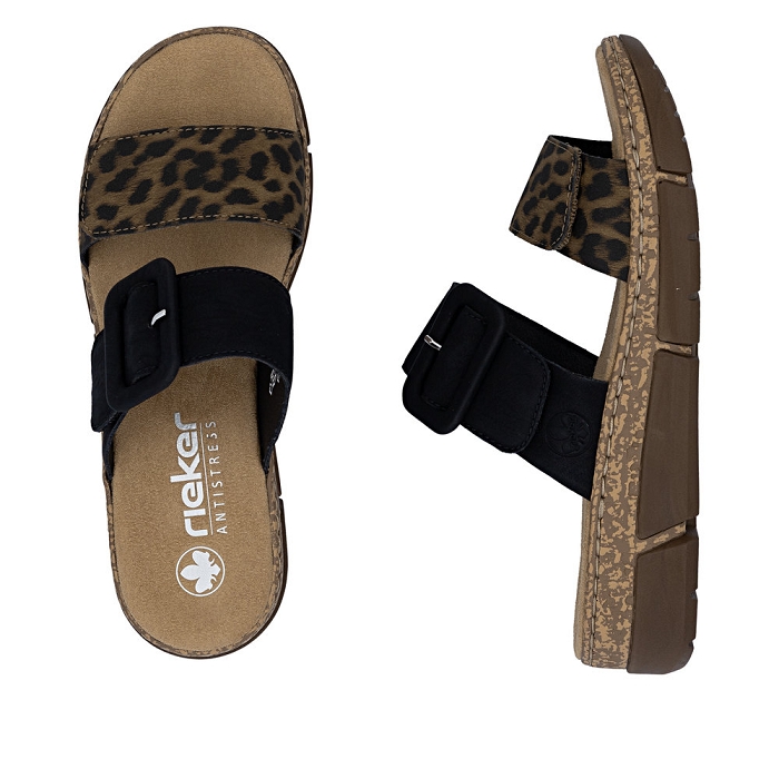 Rieker mule v2392 brun6928202_6