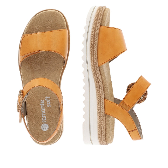 Remonte nu pieds d0q52 orange6931806_6