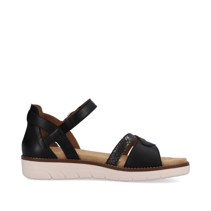 Remonte nu pieds d2046 noir6932001_2