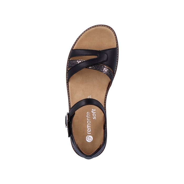 Remonte nu pieds d2046 noir6932001_4
