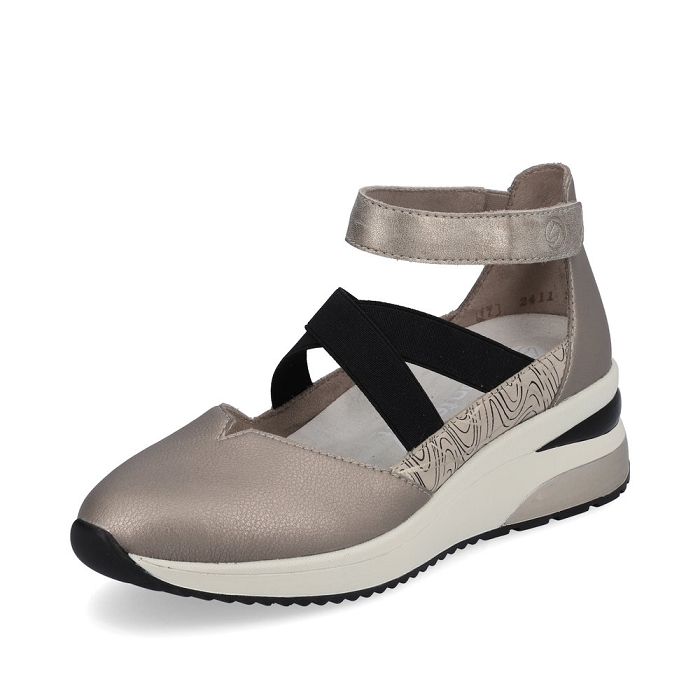 Remonte nu pieds d2411 metallique
