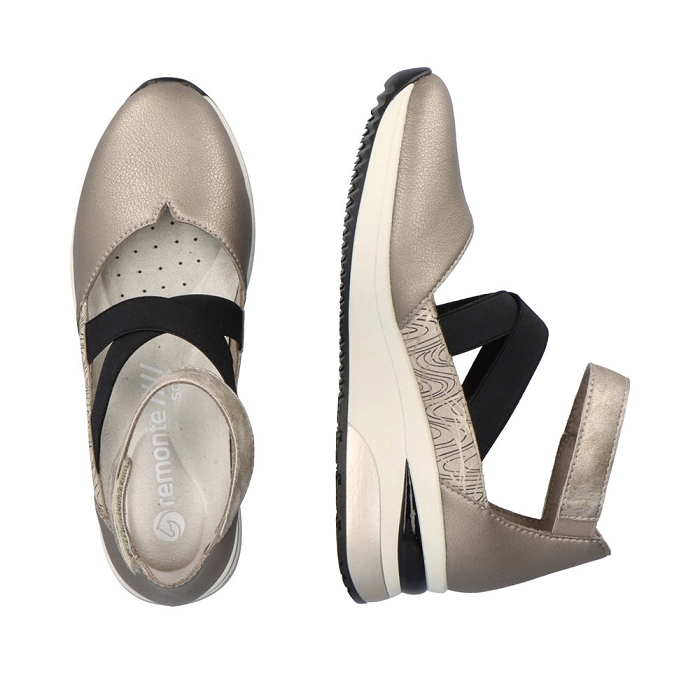 Remonte nu pieds d2411 metallique6932601_6