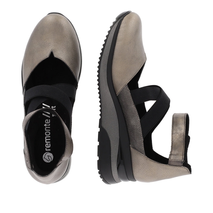 Remonte nu pieds d2411 metallique6932602_6