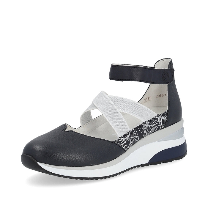 Remonte nu pieds d2411 bleu
