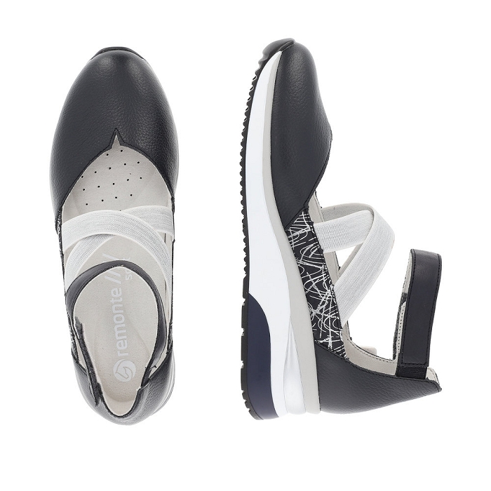 Remonte nu pieds d2411 bleu6932603_6