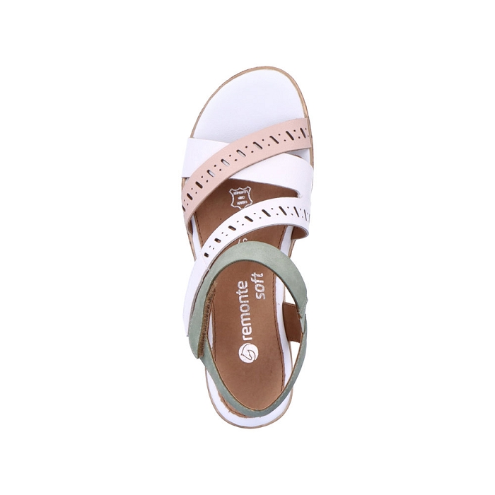 Remonte nu pieds d3064 blanc6932803_4