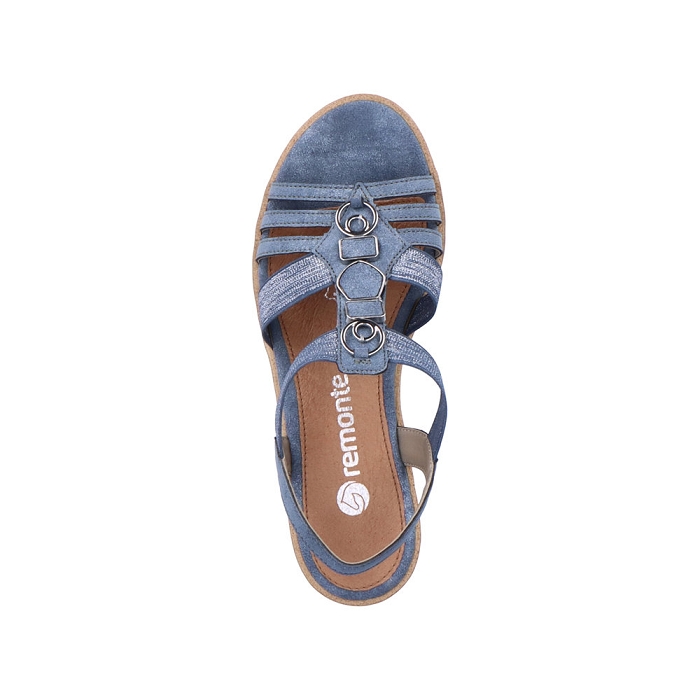 Remonte nu pieds r6264 bleu6933801_4