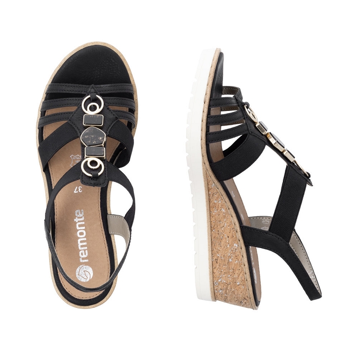 Remonte nu pieds r6264 noir6933805_6