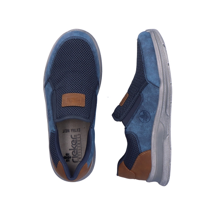 Rieker mocassin 14852 bleu6938001_6