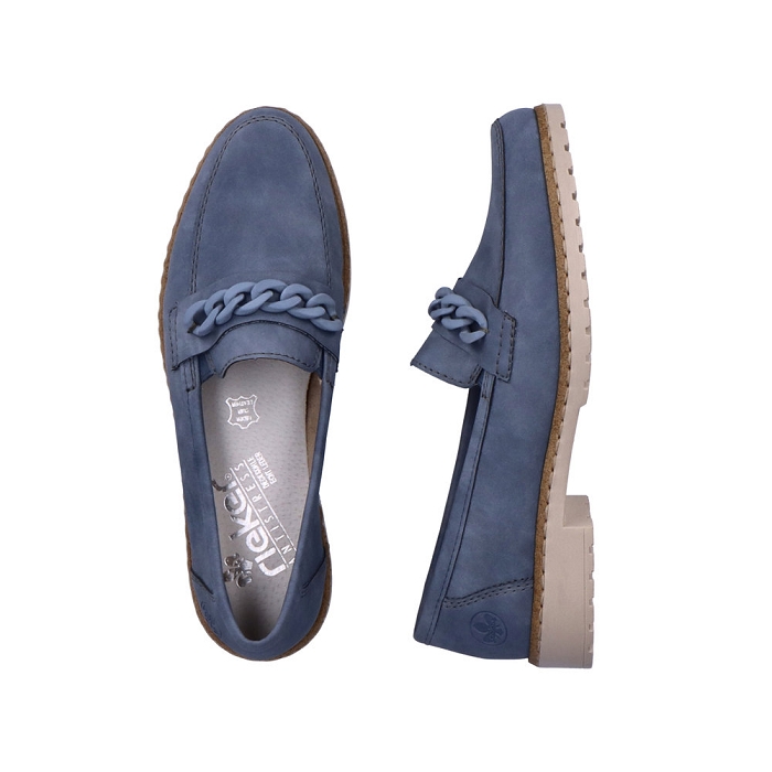 Rieker mocassin 51863 bleu6938501_6