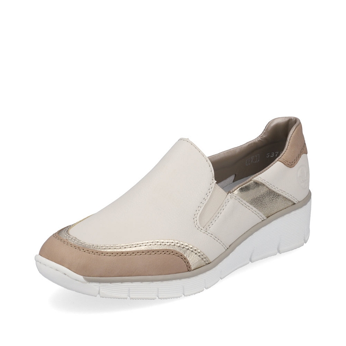 Rieker mocassin 53788 blanc