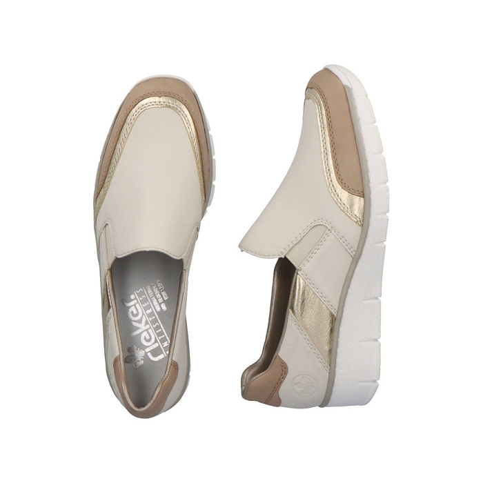 Rieker mocassin 53788 blanc6938601_6