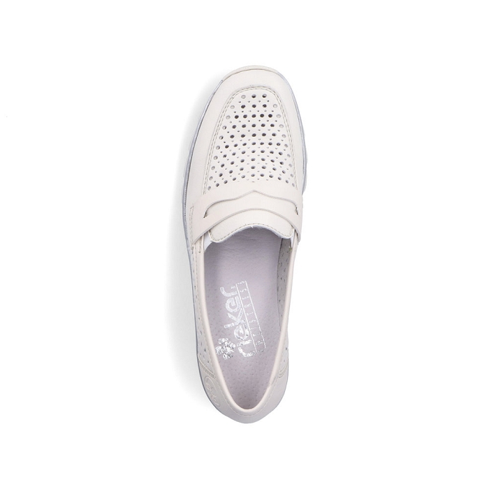 Rieker mocassin n3356 blanc6939601_4