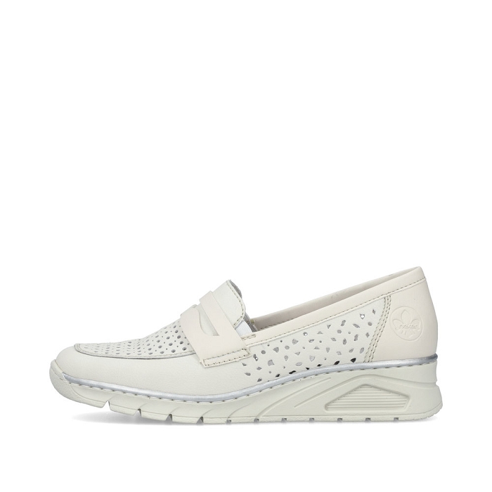 Rieker mocassin n3356 blanc6939601_5