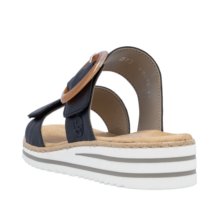 Rieker mule v0692 bleu6940002_3