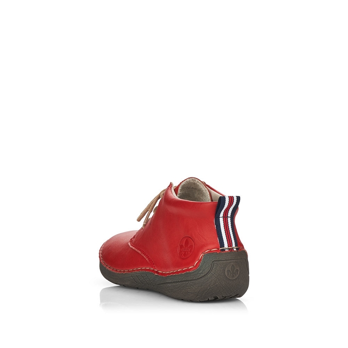 Rieker bottine 52522 rougeB003801_3